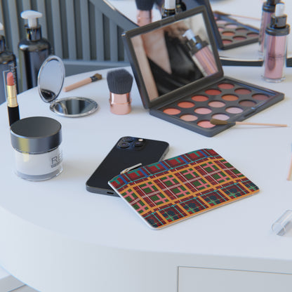 Multi Plaid No. 1 Mini Vegan Wallet