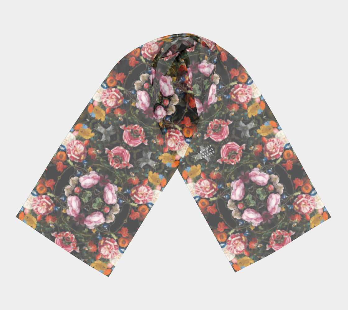 Dutch Redux No. 3.2 Chiffon Long Scarf