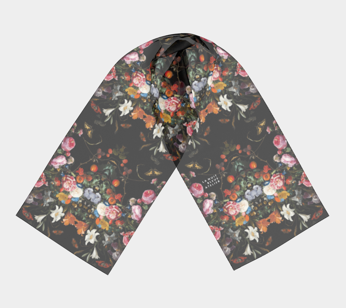 Dutch Redux No. 3 Chiffon Long Scarf