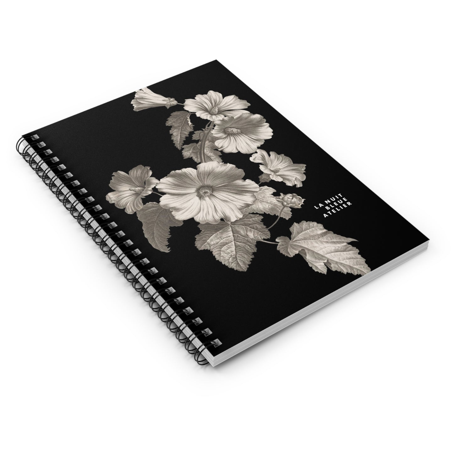 Noir Botanica No. 1 Spiral Notebook