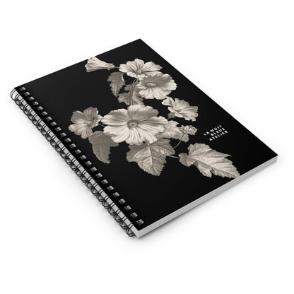 Noir Botanica No. 1 Spiral Notebook