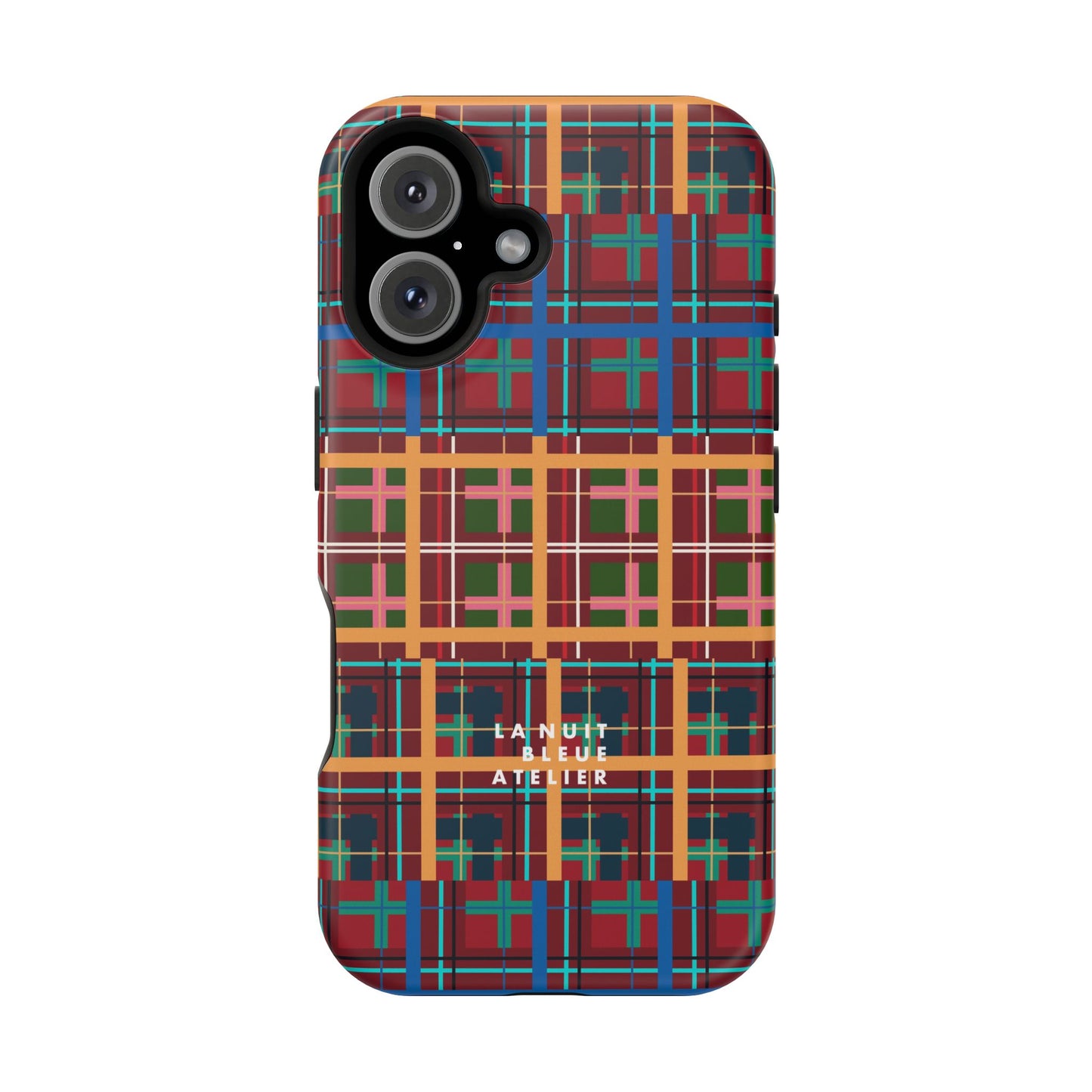 Multi Plaid No. 1 Impact-Resistant Phone Case