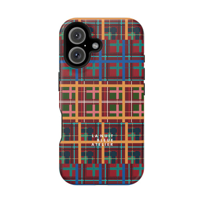 Multi Plaid No. 1 Impact-Resistant Phone Case