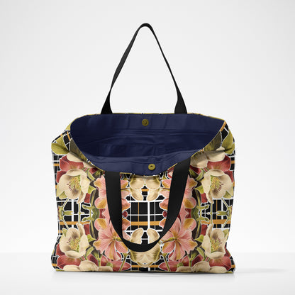Botanica Plaid No. 1 Deluxe Market Tote