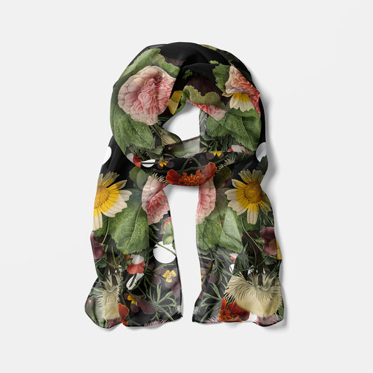 Botanica Pop Chiffon Long Scarf
