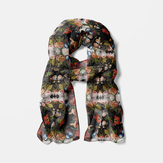 Dutch Redux No. 1.2 Chiffon Long Scarf
