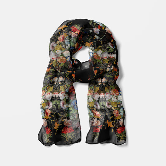 Dutch Redux No. 1 Chiffon Long Scarf
