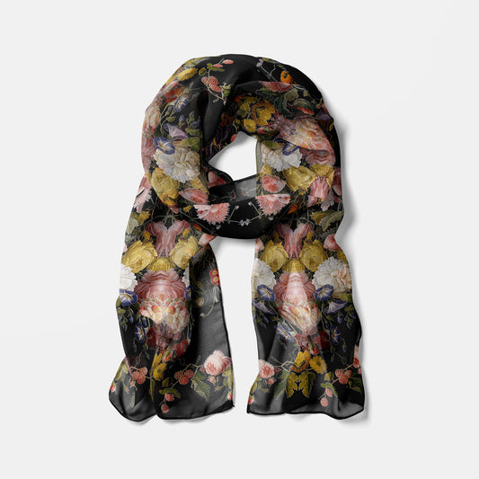 Dutch Redux No. 2.2 Chiffon Long Scarf