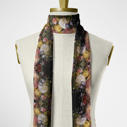 Dutch Redux No. 2 Chiffon Long Scarf