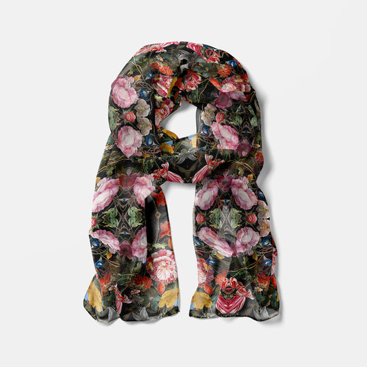 Dutch Redux No. 3.2 Chiffon Long Scarf