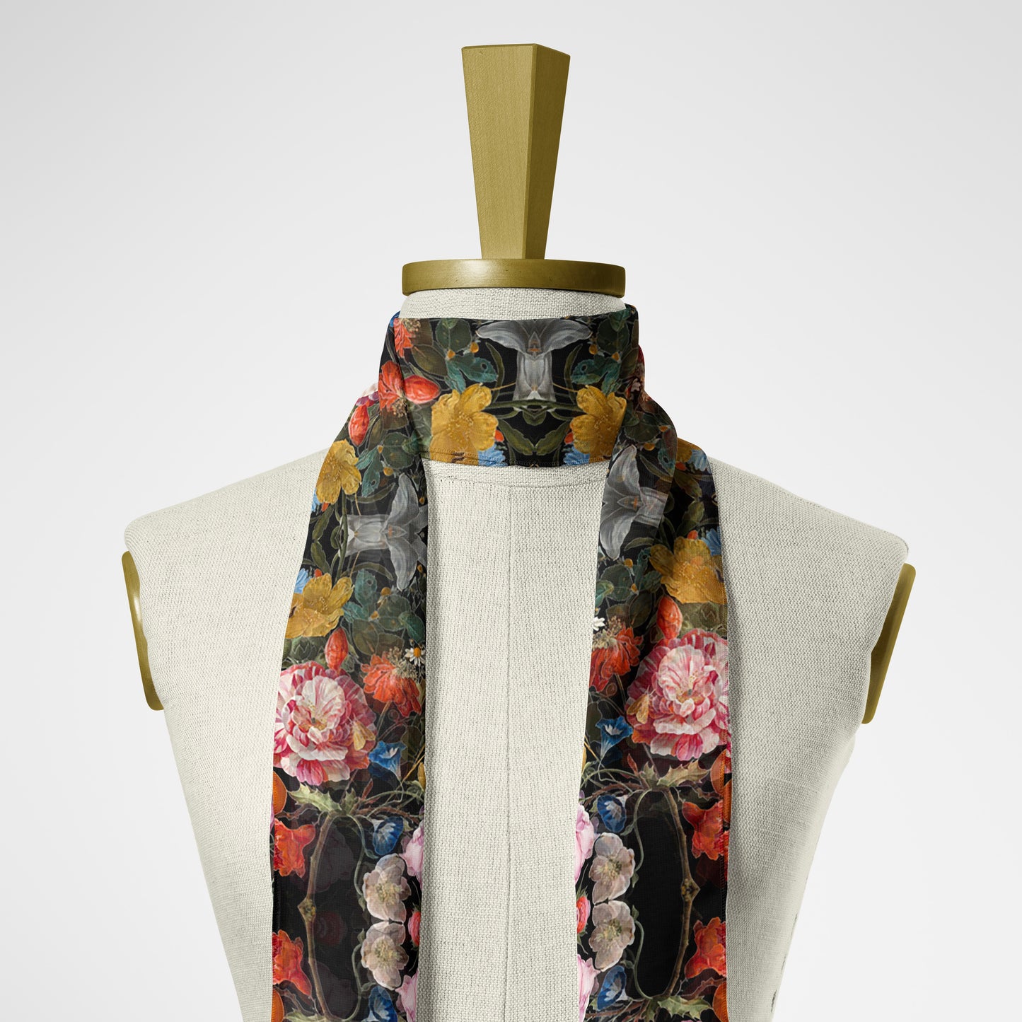 Dutch Redux No. 3.2 Chiffon Long Scarf