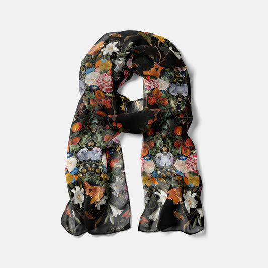Dutch Redux No. 3 Chiffon Long Scarf