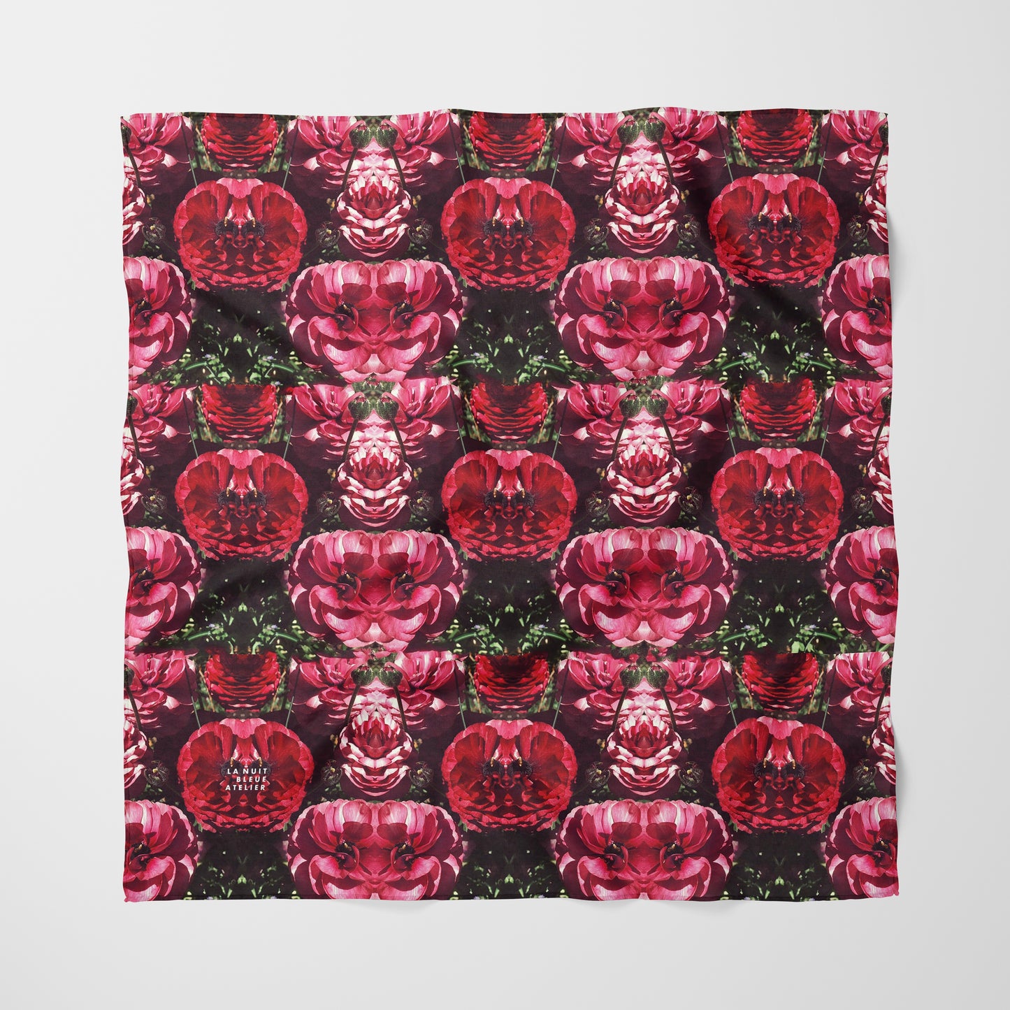 Floralis No. 25 Chiffon Square Scarf