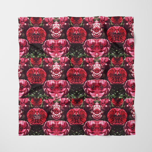 Floralis No. 25 Chiffon Square Scarf