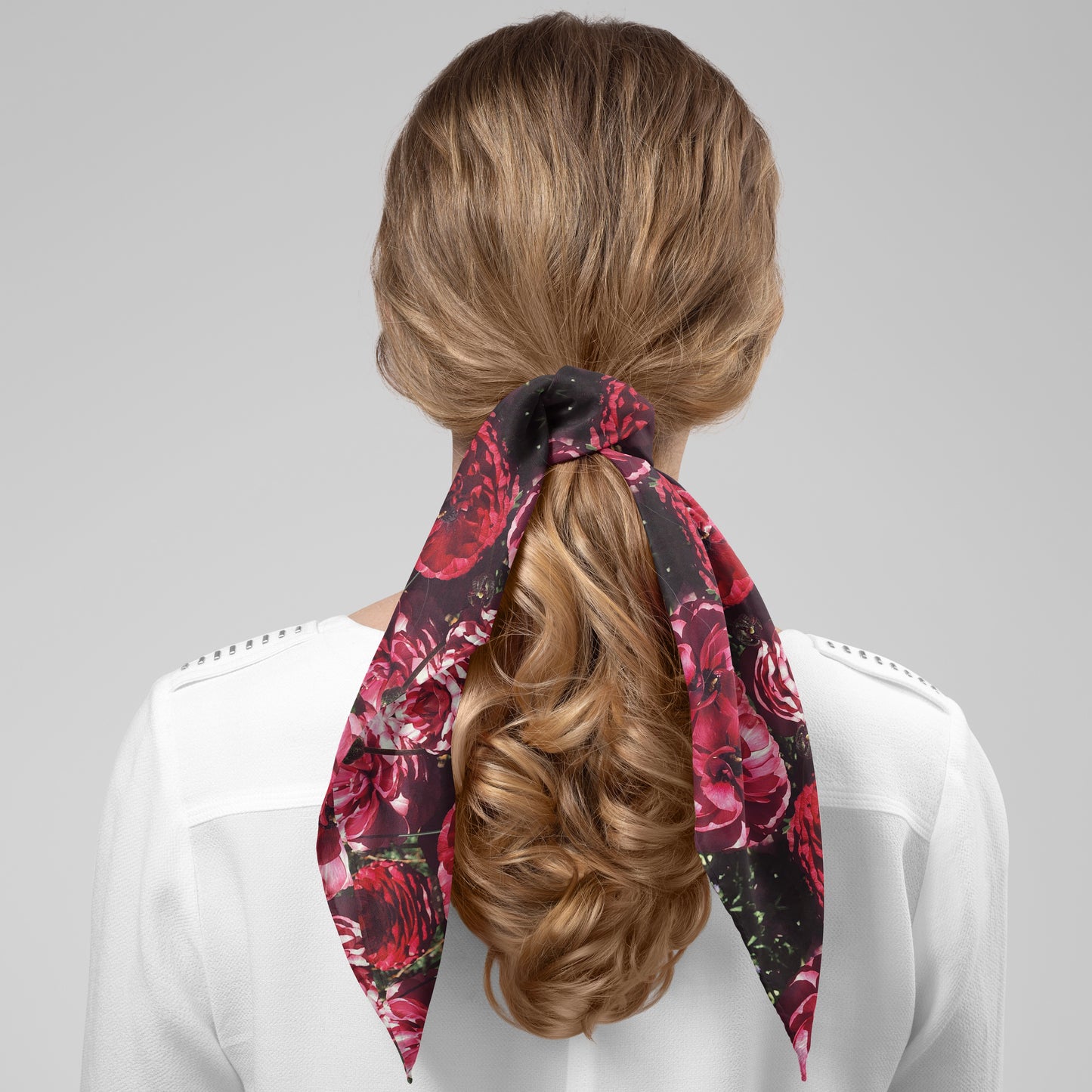 Floralis No. 25 Chiffon Square Scarf