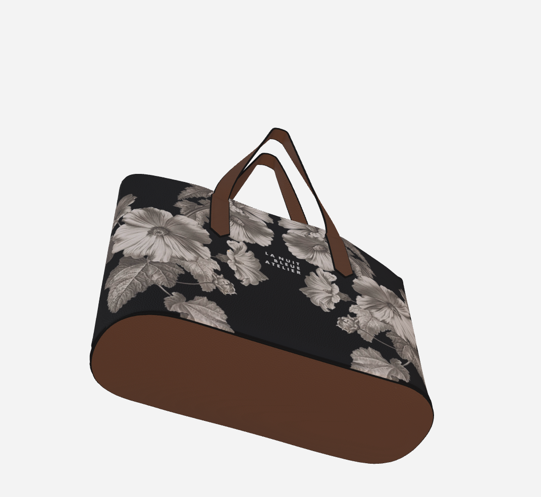 Noir Botanica No. 1.2 Vegan Leather Tote