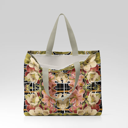 Botanica Plaid No. 1 Everyday Market Tote