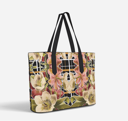 Botanica Plaid No. 1 Vegan Leather Tote